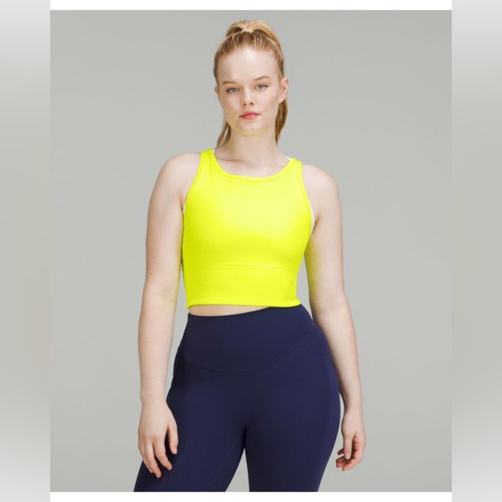 Lululemon Power Pivot Ribbed Tank Top size 2